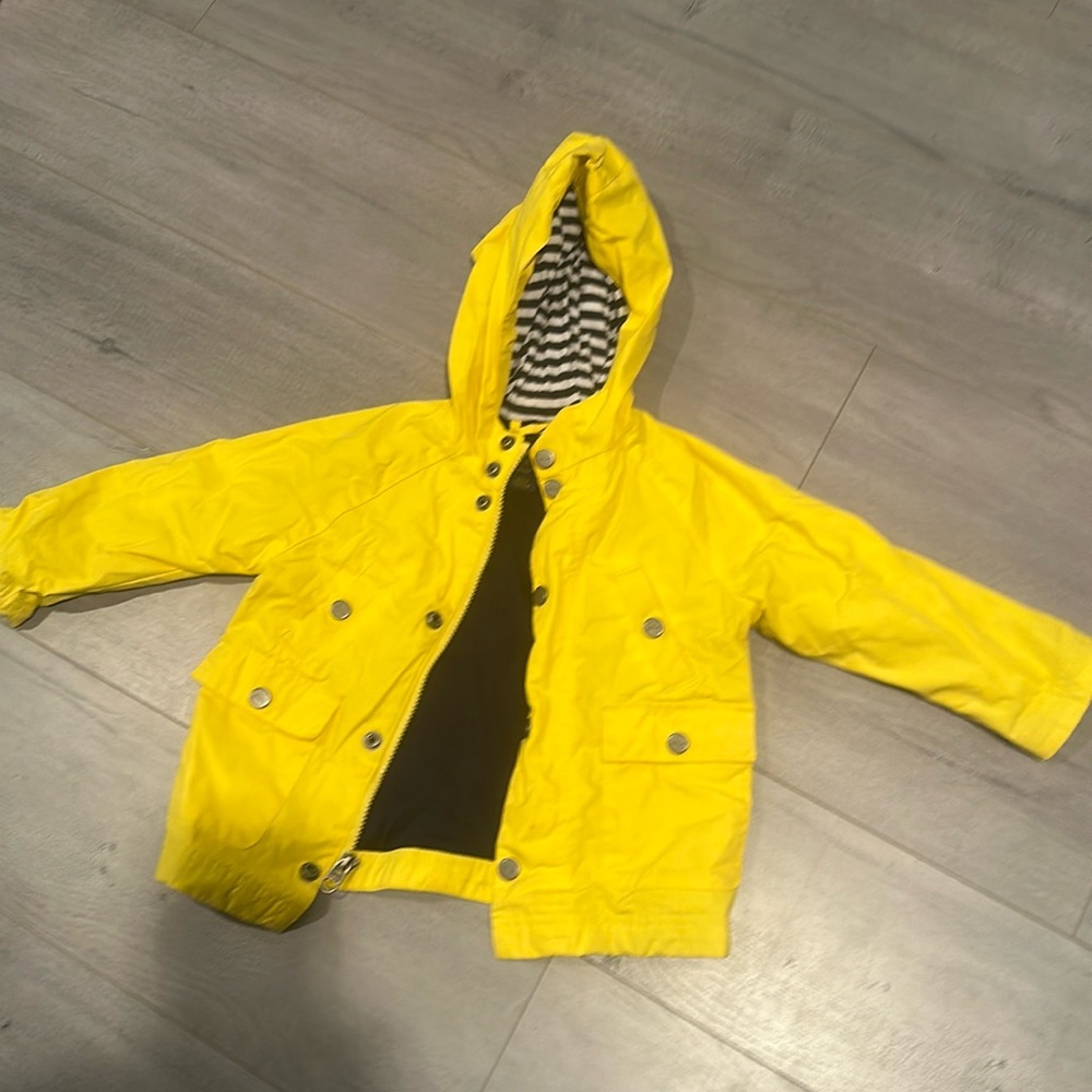 Polo Ralph Lauren Unisex Yellow Raincoat size 2T